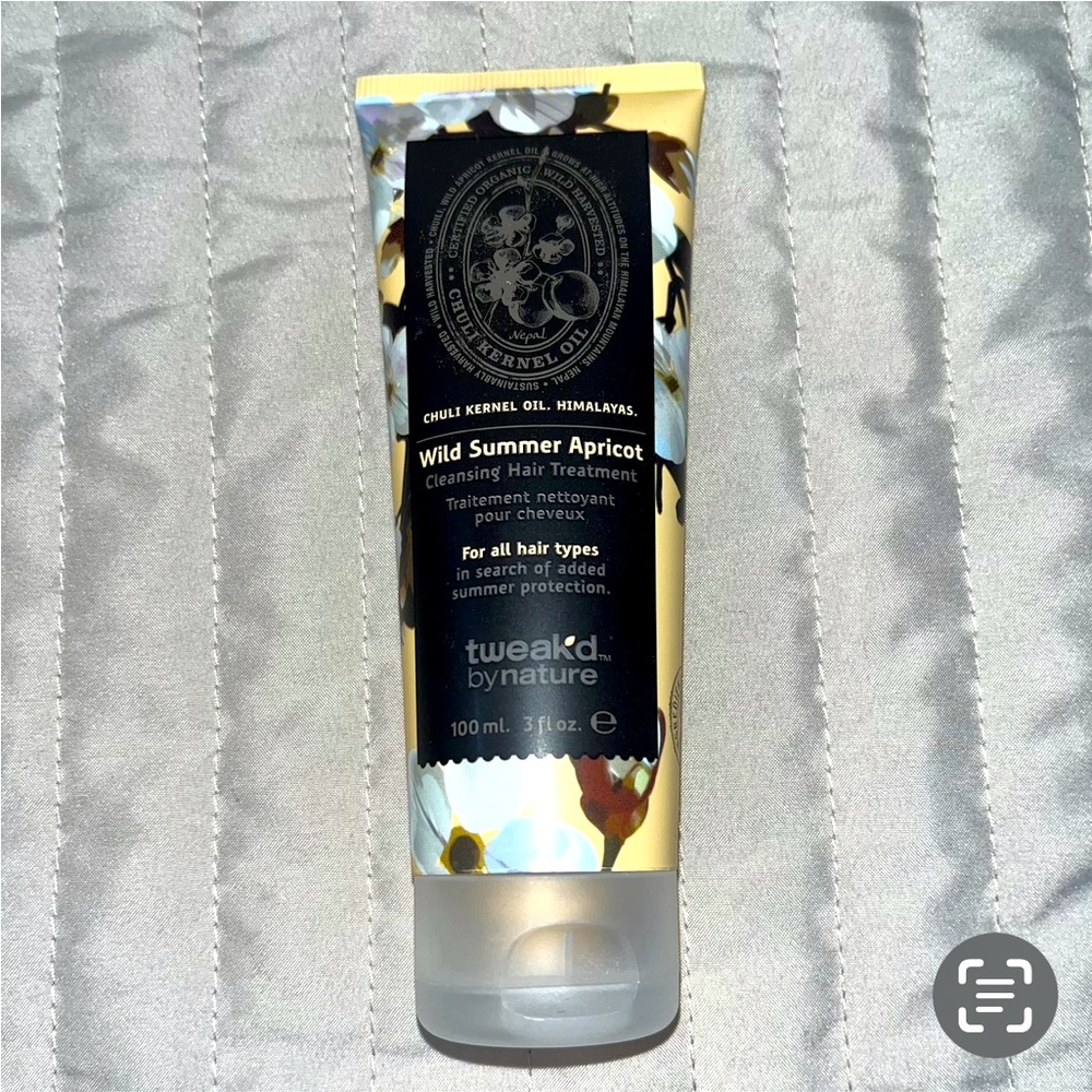 Tweak’d by Nature WILD SUMMER APRICOT Cleansing Hair Treatment  3 oz SEALED